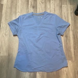 Fabletics Ceil Blue scrub set size large